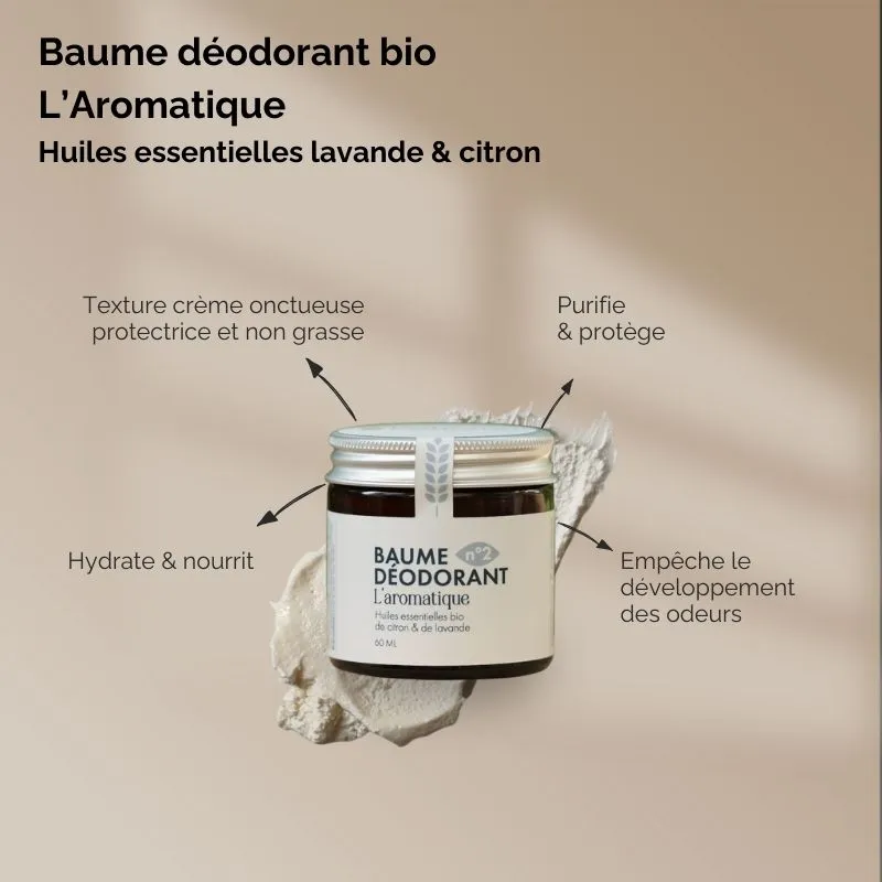 baume déodorant bio l'Aromatique