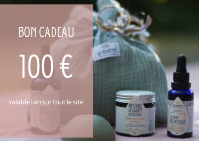 Bon cadeau 100 € à offrir