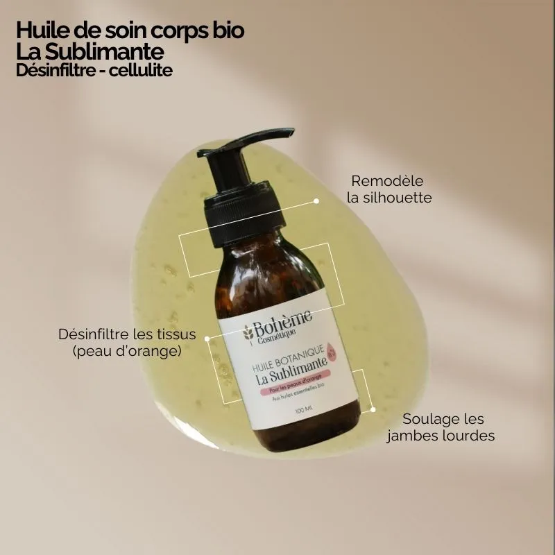 huile corps bio la sublimante