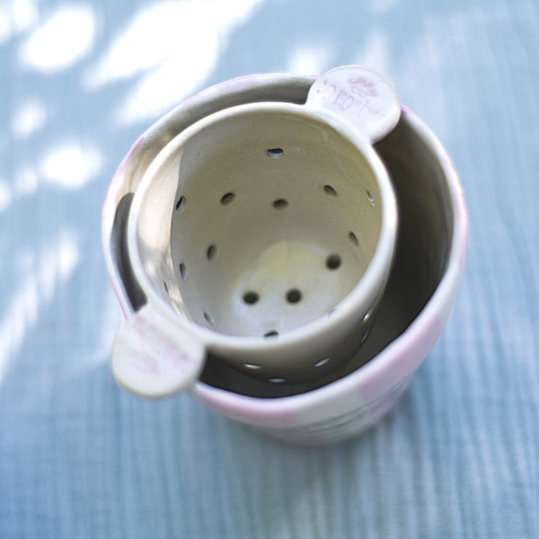 Infuseur grès tisane