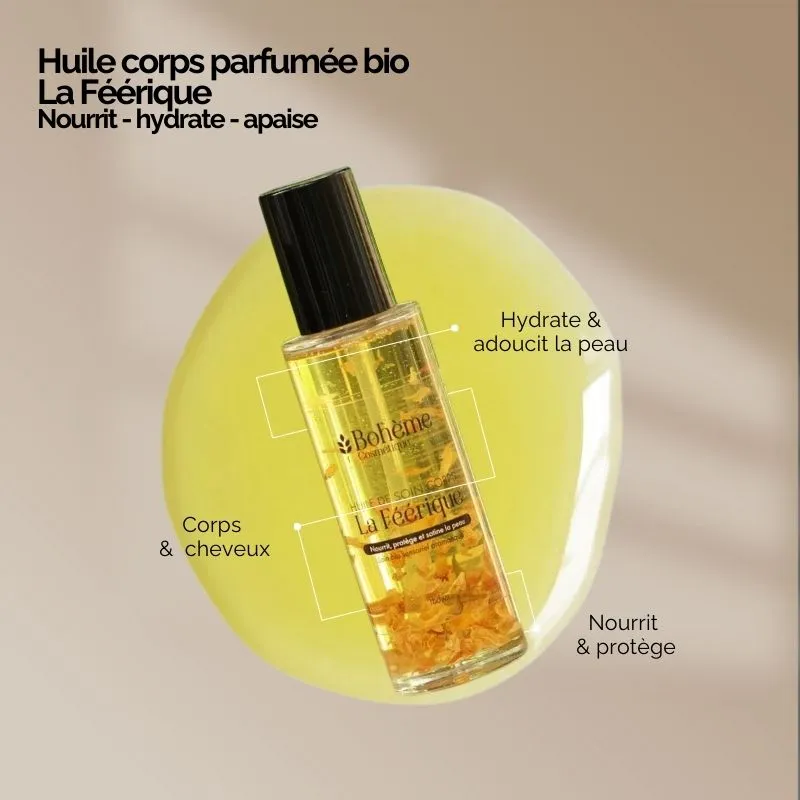 Huile corps bio La Féérique