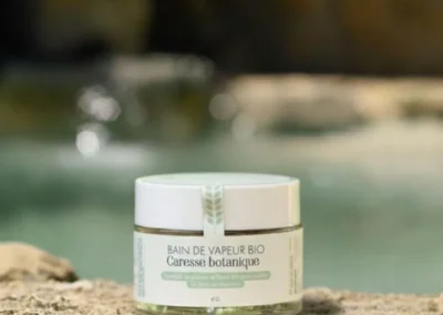 Bain de vapeur visage bio Caresse botanique | Pores purifiés