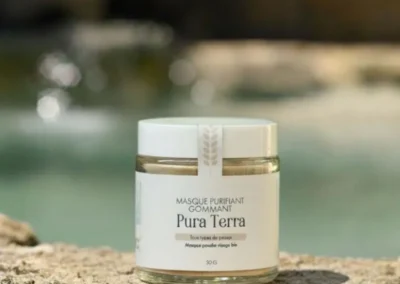 Masque purifiant gommant Pura Terra bio